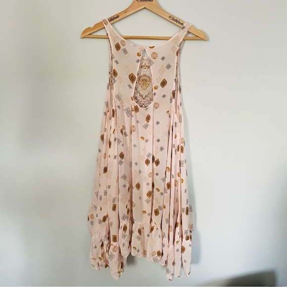 Intimately Free People x UO Into You Mini Boho Slip Dress- Size Small - Picture 11 of 11